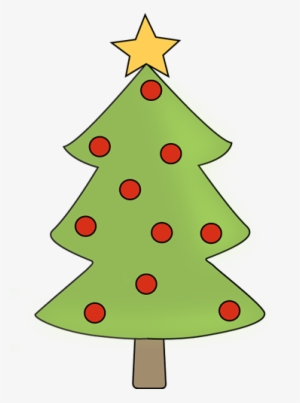 Simple Christmas Tree Clipart Quoteseverydaywebsite - Happy Cartoon Christmas Tree