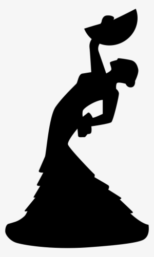 Female Flamenco Dancer Shape Comments - Bailaora Flamenco Silueta