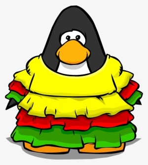 flamenco dress pc - club penguin