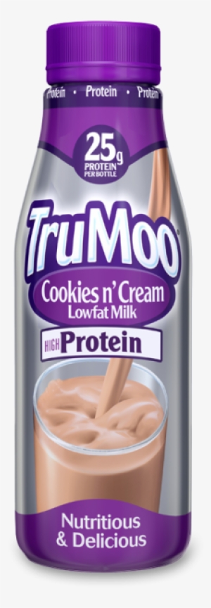 Trumoo Protein Cookies N' Cream Milk - Trumoo Cookies And Cream Milk