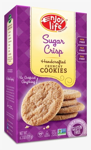 Crunchy Sugar Cookies - Enjoy Life Sugar Crisp Crunchy Cookies