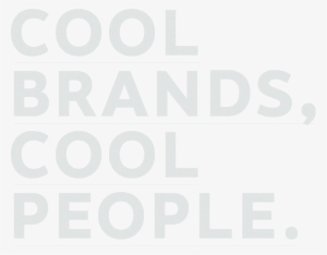 Cool Brands Cool People - Volunteers Week Thank You