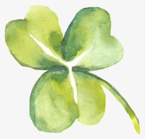 Green Plant Clover Transparent Decorative - Saint Patrick's Day