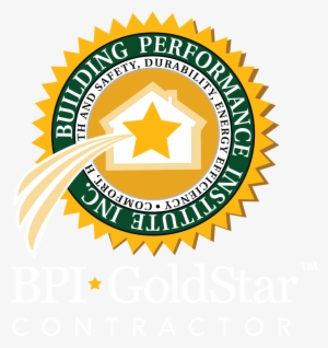 Goldstar Logo Dark Background - Building Performance Institute