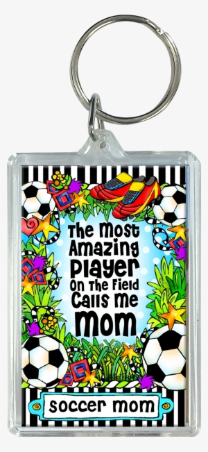 Soccer Mom Key Chain - Reading