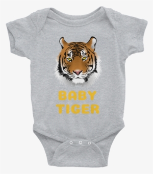 Baby Tiger Horoscope Infant Bodysuit - Custom Bengal Tiger Shower Curtain