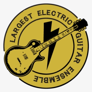The Largest Electric Guitar Ensemble Logo Image - Logo De Guitar Electrik Png