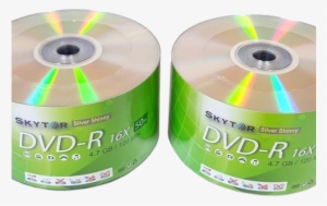 Blank Skytor Dvd-r Recordable Silver Shiny Printable