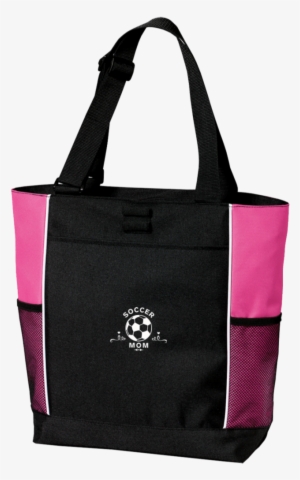 Port Authority Colorblock Zipper Tote Bag Free Personalization