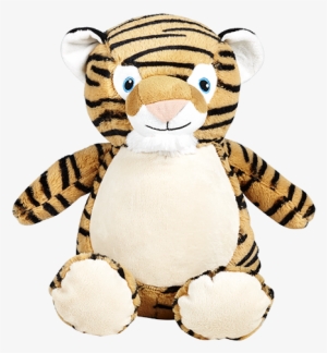 Tiger - Monogrammed Me Personalized Stuffed Tiger With Two