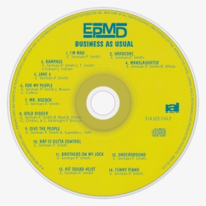 Business As Usual (1992) - Cd