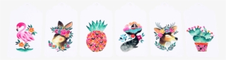 Tattoo Animal Tags - Cartoon