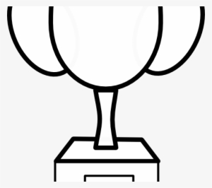 Trophy Clipart Png Black And White