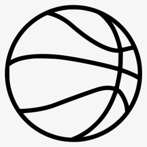 Basketball Icon Free Download Png Basketball Outline - Balon Basquetbol Para Colorear