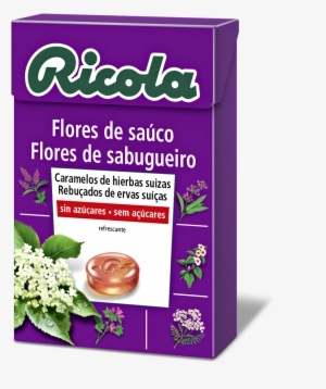 Ricola Cajas Caramelos Flores De Sauco - Ricola Elderflower Lozenges Sugar Free 45g