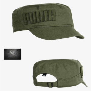 ~puma Simon Military Cap Olive Green - Man Puma Caps