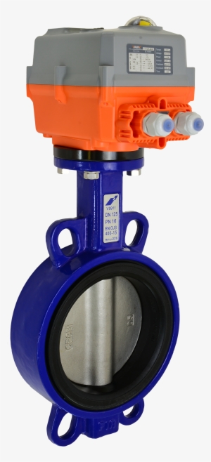 Wafer Motorized Butterfly Valve With Ava Electric Actuator