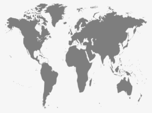 World Map Clipart Png For Web - World Map Template Png
