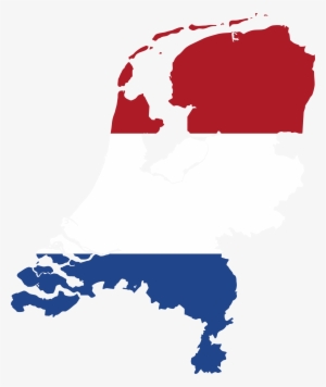 Big Image - Netherlands Flag Map