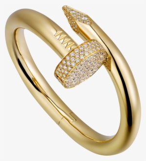 Juste Un Clou Braceletyellow Gold, Diamonds - Clavo De Cartier
