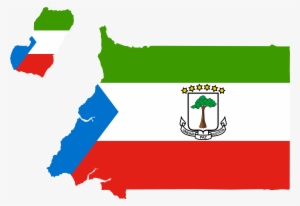 Equatorial Guinea Flag Map Icons Png - Map And Flag Of Equatorial Guinea