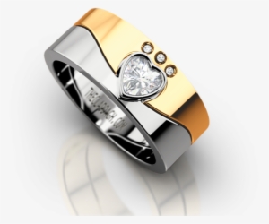 Two Part Claddagh Band In 14 Karat In - Pre-engagement Ring