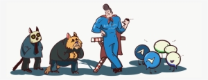 Back In The Day Walls Had Ears - Cartoon