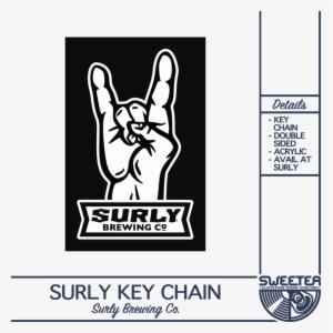 Surly Key Chain - Portable Network Graphics