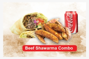 Beef Shawarma Wrap Combo - Bánh
