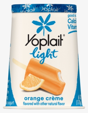 Yoplait Light Yogurt, Fat Free Yogurt, Orange Creme, - Yoplait Light Boston Cream Pie