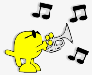 Image Download Playing Trumpet Clipart - Trumpets Playing Clip Art
