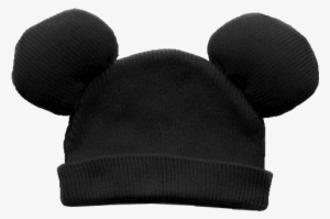 Mickey Mouse, Hat, And Black Image - Mickey Beanie Hat