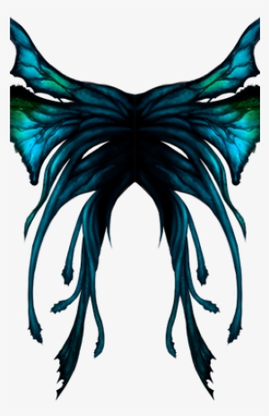 Blue Fae Wings - Portable Network Graphics