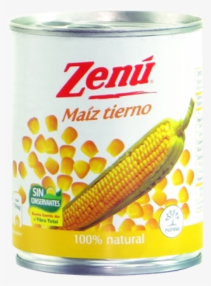 Tierno Enlatado X 432 G Zenú - Maiz Tierno Zenu Png