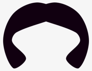Hair - Black Wig Clipart