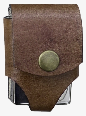 For Zippo Genuine Leather Heavy Duty Pouches Lighter - Lighter