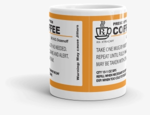 Prescription Coffee Mug - Big Mouth Toys Prescription Coffee Mug Multi