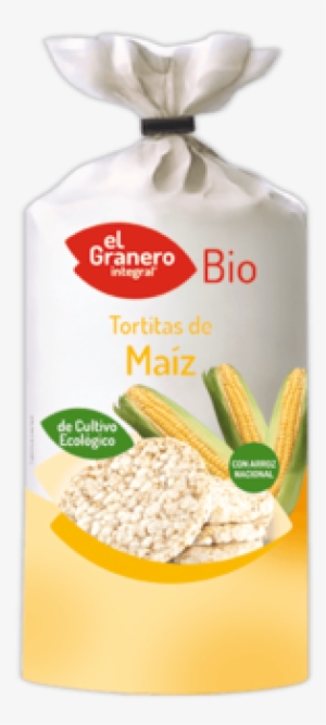 Tortitas Maiz - El Granero Integral 120g Bio Corn Cakes