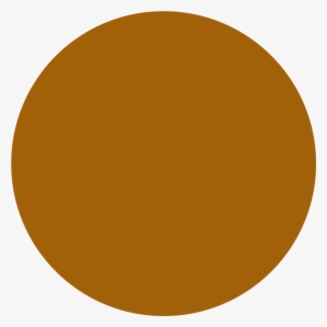 Brown Circle Png - Yellow