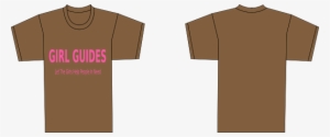 Brown T-shirt Template Svg Clip Arts 600 X 251 Px