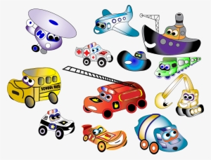 Kids Illustration In Vector Format For Cars And City - Car