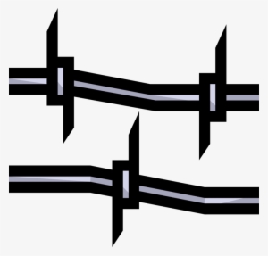 Vector Illustration Of Barb Wire Or Barbed Wire Steel - Kangaroo