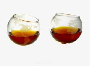 Spinning Globe Whiskey Glass - Whisky