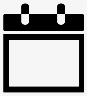 Svg Png - Calendar Icon Transparent