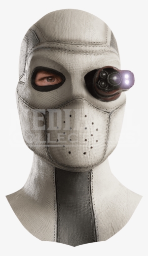 Adult Deadshot Light-up Latex Mask - Suicide Squad Light Up Deadshot Mask