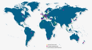 sfa worldwide - simple world map large