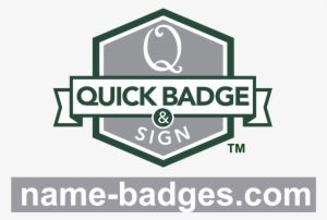 Name Badges - Not Use Ladder Sign