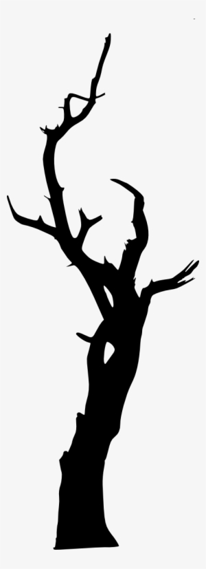Dead Tree Silhouette Png Download - Portable Network Graphics
