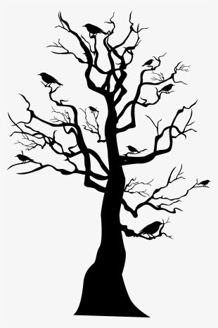 Broomstick Flying Witch Silhouette - Pumpkin Patch Halloween