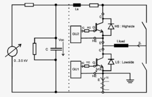 Test Circuit For Explosion Tests - Diagram